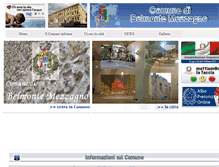Tablet Screenshot of comune.belmonte.pa.it